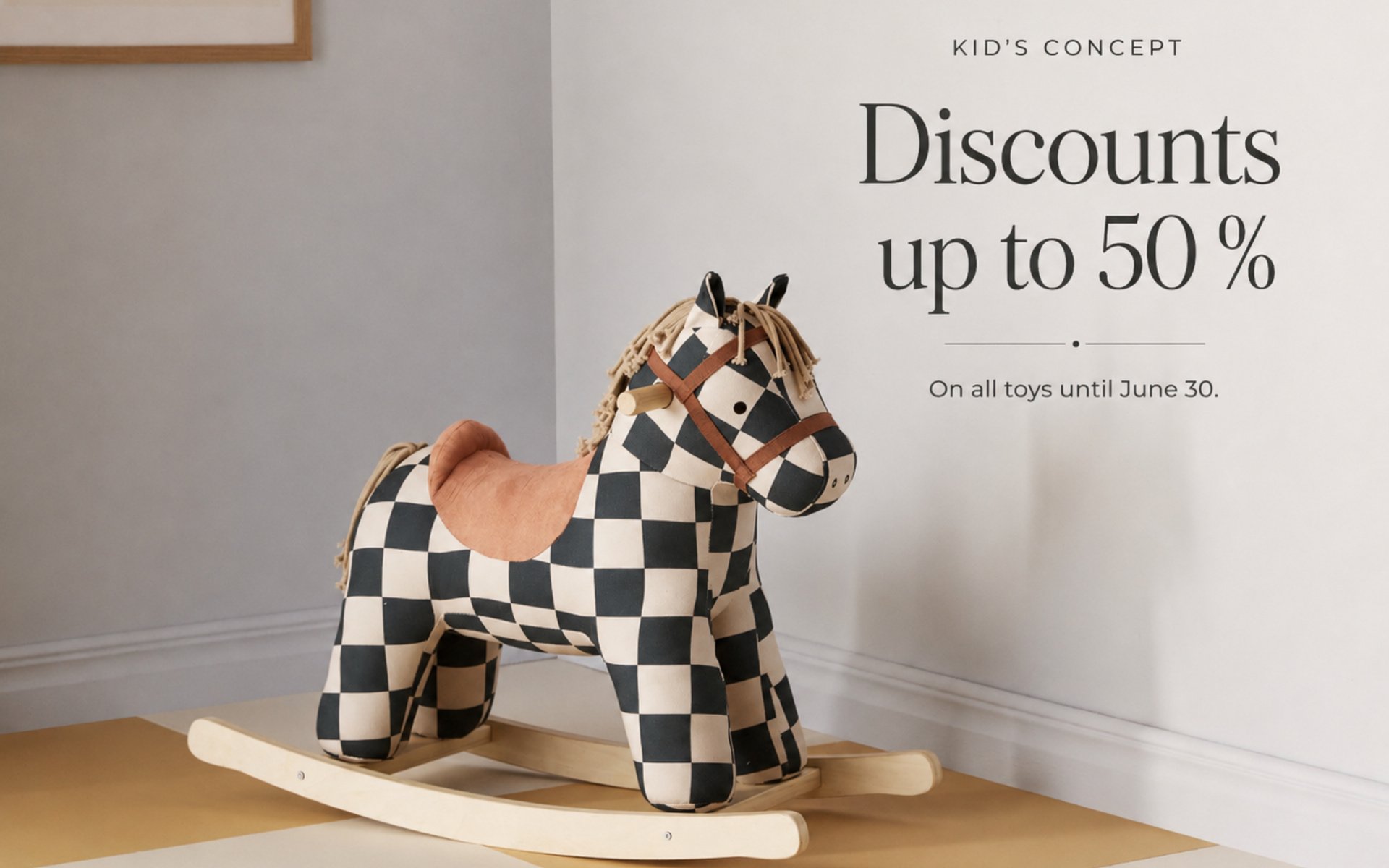 Kid's Concept toys up to 50% off
