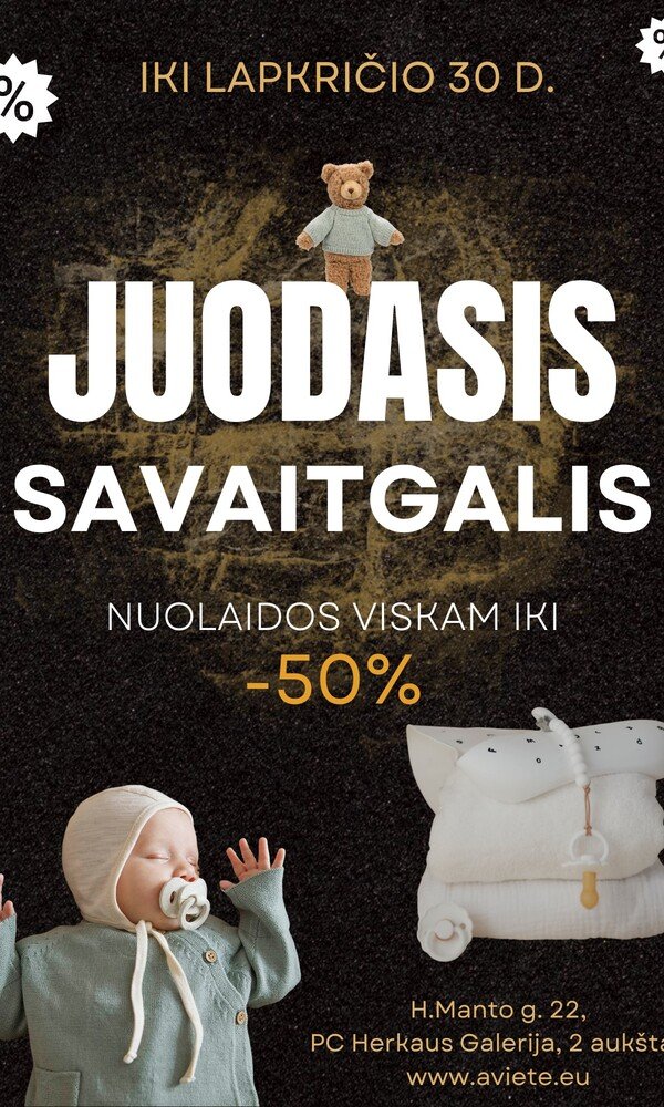 Juodojo penktadienio išpardavimas