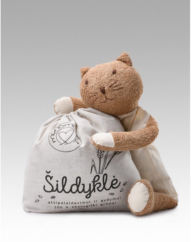 Manomano šildyklė - žaislas Katinėlis Čiobrelis, įvairių spalvų 6