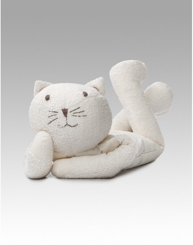 Manomano šildyklė - žaislas Katinėlis Čiobrelis, įvairių spalvų