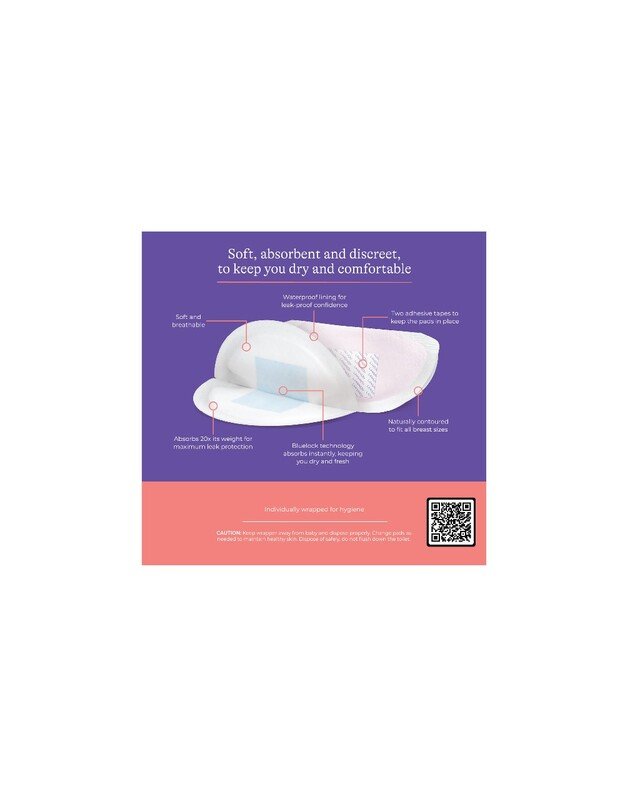 Lansinoh vienkartiniai įklotai į liemenėlę, 100 vnt. 1