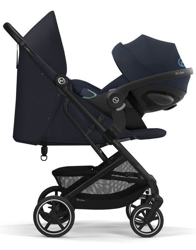 Vežimėlis Cybex Beezy BLK Dark Blue, mėlynas