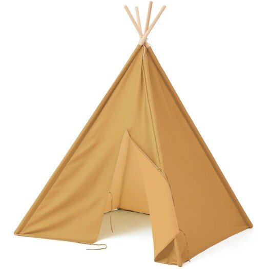 Kid's Concept palapinė (tipis) Yellow, geltona