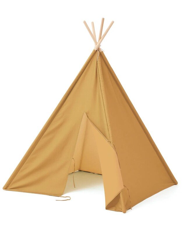 Kid's Concept palapinė (tipis) Yellow, geltona