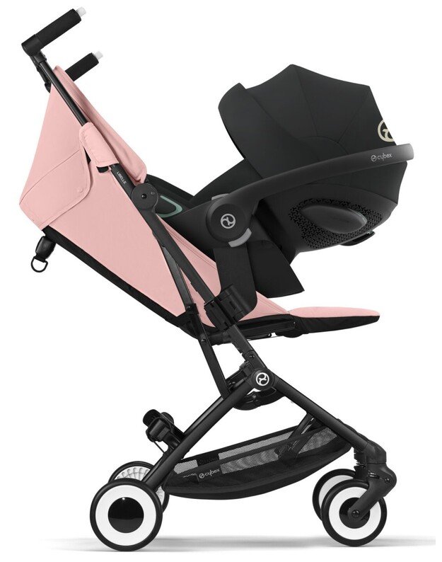 Cybex vežimėlis Libelle BLK Candy Pink, rausvas