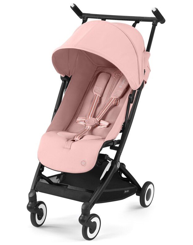 Cybex vežimėlis Libelle BLK Candy Pink, rausvas