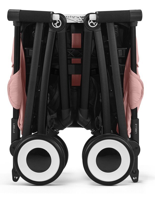 Cybex vežimėlis Libelle BLK Candy Pink, rausvas