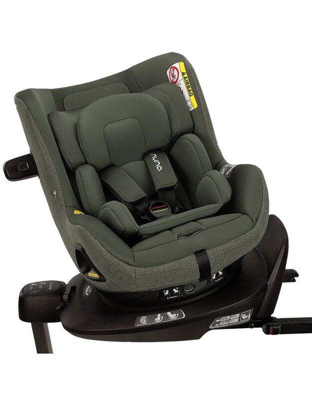 Nuna autokėdutė Pruu 40-105cm Forest, žalia