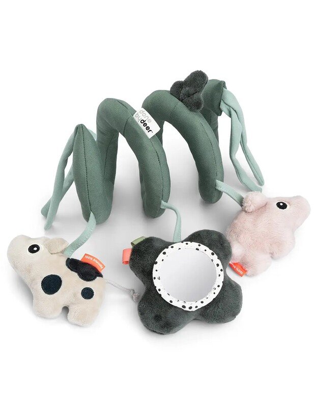 Done by Deer veiklos spiralė kūdikiui Tiny Farm, žalia