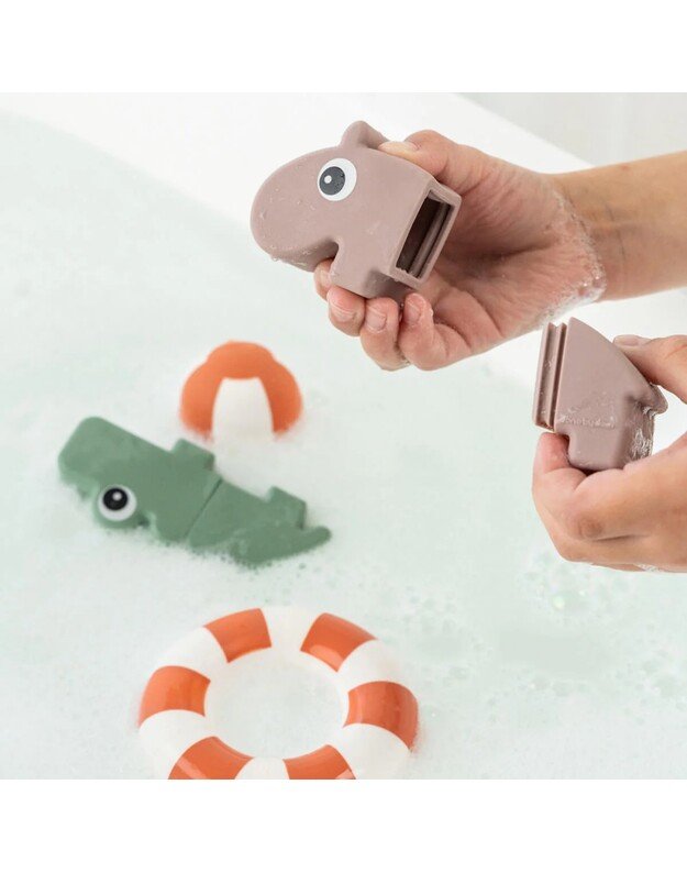 Done by Deer vonios žaislas Ozzo, rausvas 4