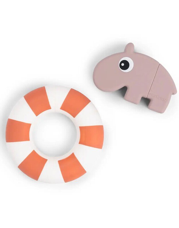 Done by Deer vonios žaislas Ozzo, rausvas 5