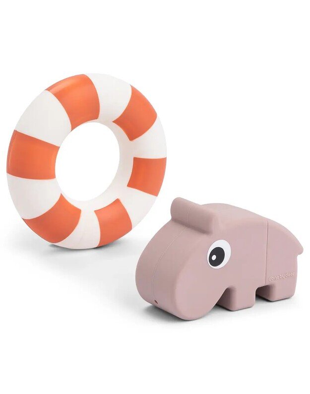 Done by Deer vonios žaislas Ozzo, rausvas