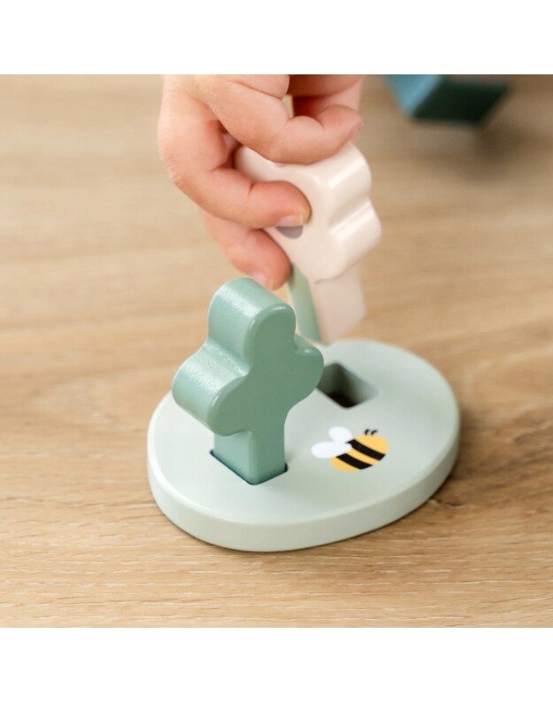 Done by Deer medinis žaislų rinkinys Tiny Farm Dotti 1