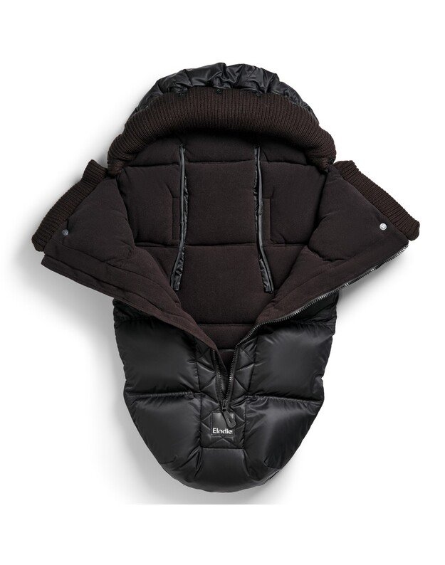Elodie Details vežimėlio miegmaišis (vokelis) Pilot Black, juodas 2