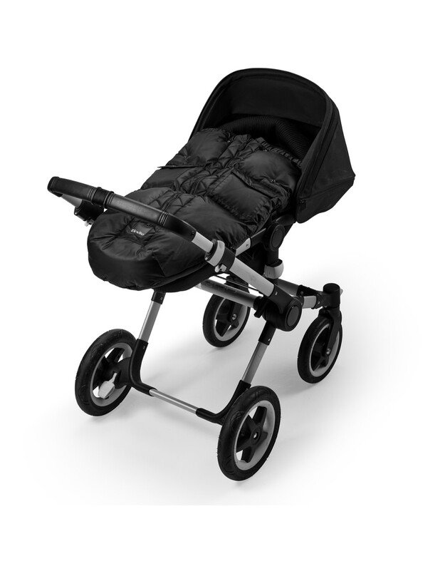 Elodie Details vežimėlio miegmaišis (vokelis) Pilot Black, juodas 5