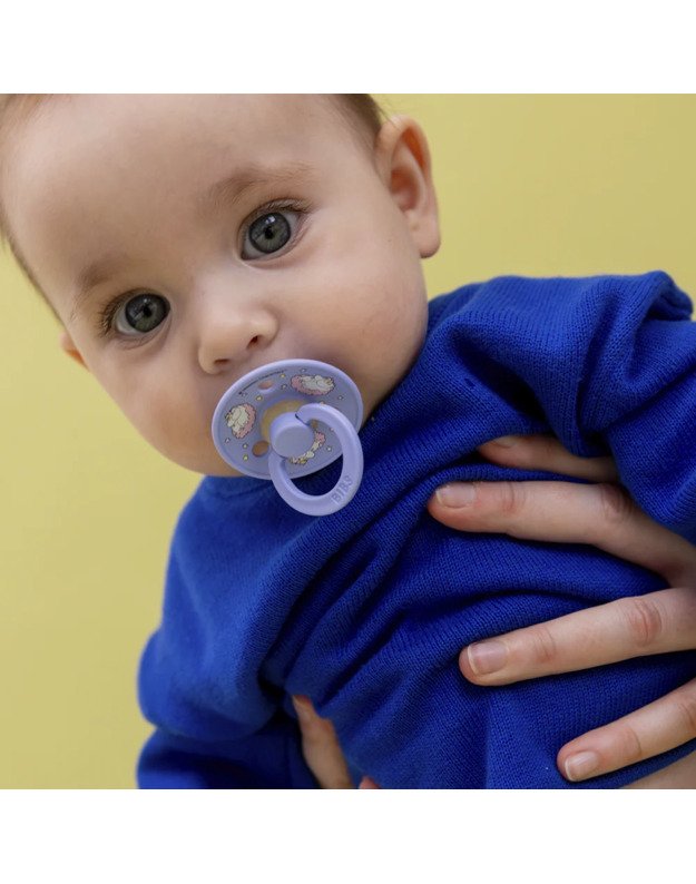 BIBS x Moomin Colour čiulptukai Dreaming - Baby Pink mix, 2 vnt, įvairių dydžių 3