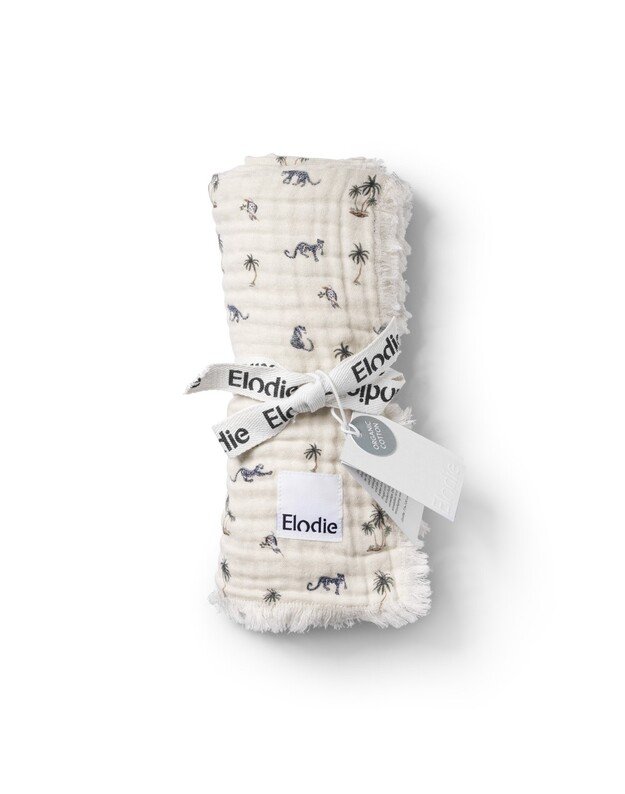 Elodie Details minkštas medvilninis užklotas Garden Leo's Resort 2