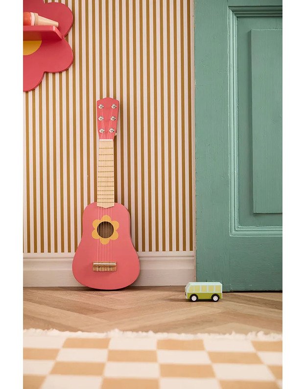 Kid's Concept vaikiška gitara Flower Pink, rožinė 4