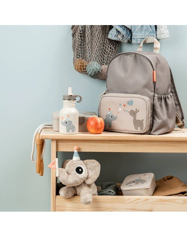 Done by Deer nerūdijančio plieno gertuvė su šiaudeliu Celebration, smėlio spalvos