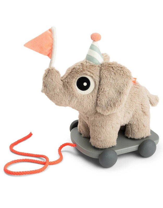 Done by Deer 2in1 tempiamas lavinamasis žaislas Elphee, smėlio spalvos