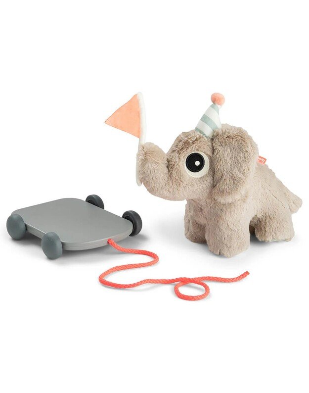 Done by Deer 2in1 tempiamas lavinamasis žaislas Elphee, smėlio spalvos