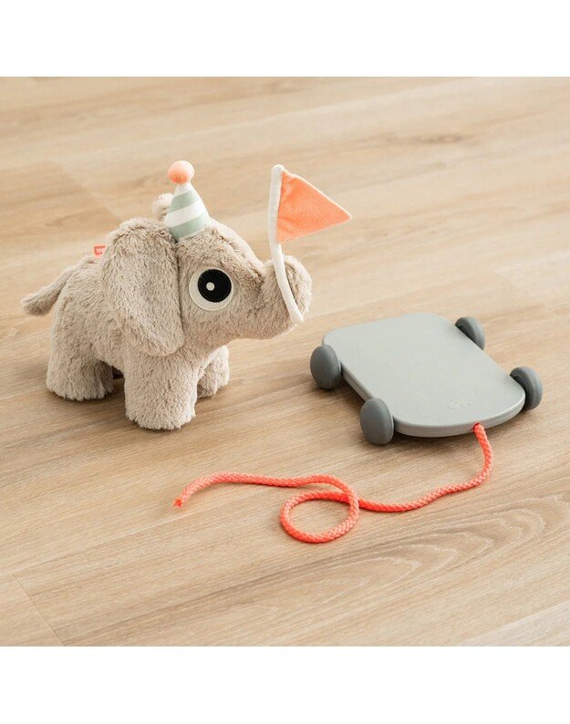 Done by Deer 2in1 tempiamas lavinamasis žaislas Elphee, smėlio spalvos