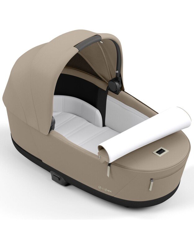 CYBEX vežimėlis naujagimiui PRIAM V4 Cozy Beige, smėlio spalvos
