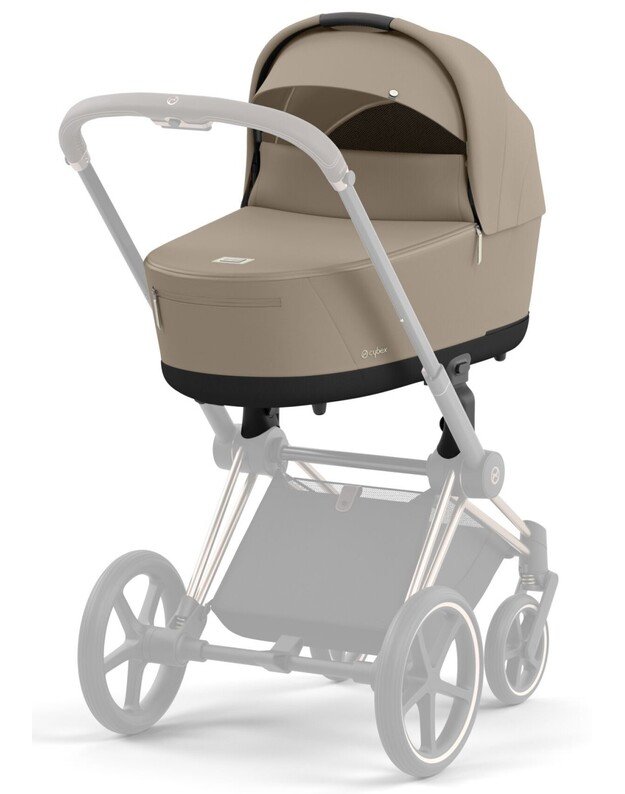CYBEX vežimėlis naujagimiui PRIAM V4 Cozy Beige, smėlio spalvos