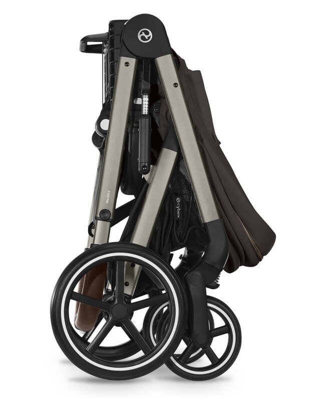 Cybex vežimėlis Balios S LUX TPE Chocolate Brown, rudas