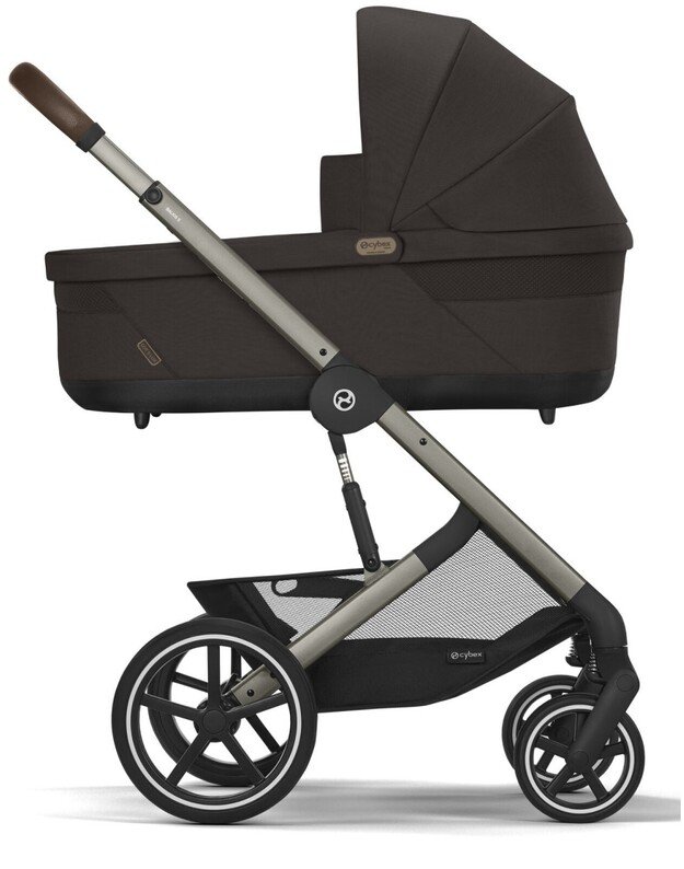 Cybex vežimėlis Balios S LUX TPE Chocolate Brown, rudas