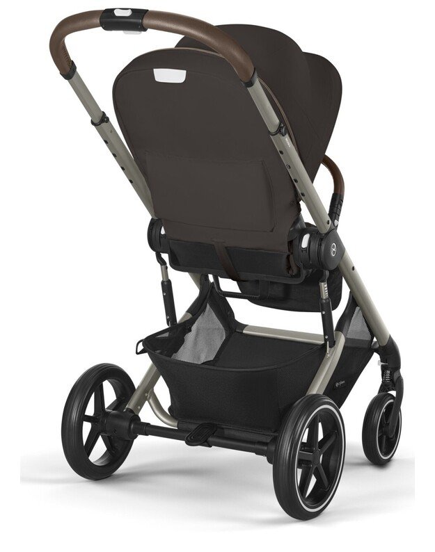 Cybex vežimėlis Balios S LUX TPE Chocolate Brown, rudas