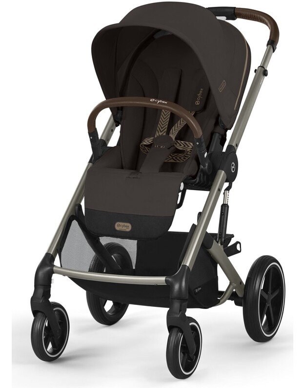 Cybex vežimėlis Balios S LUX TPE Chocolate Brown, rudas
