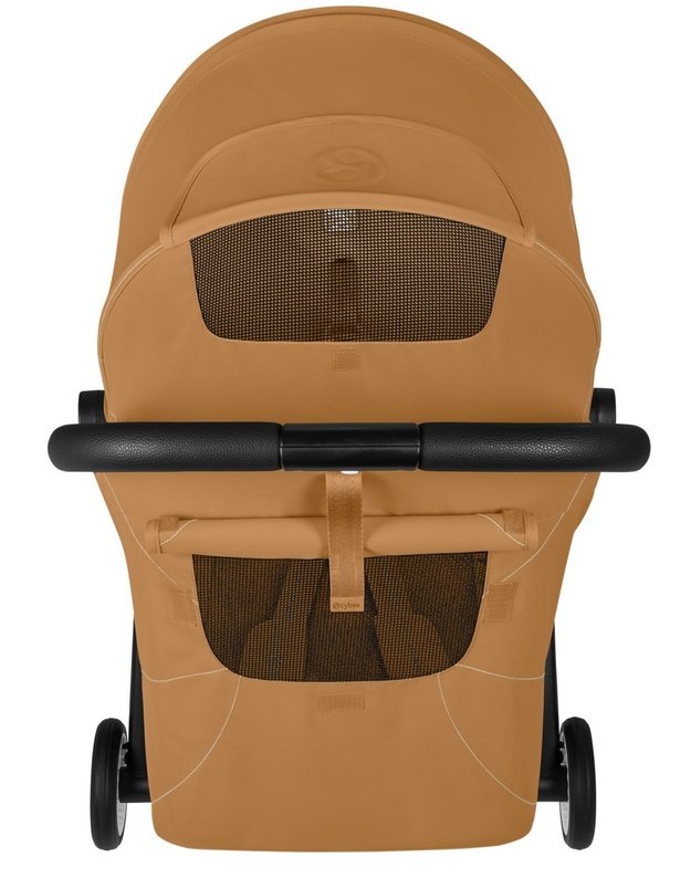 Cybex Orfeo vežimėlis BLK Cinnamon Yellow, geltonas