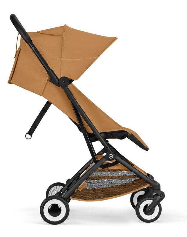 Cybex Orfeo vežimėlis BLK Cinnamon Yellow, geltonas