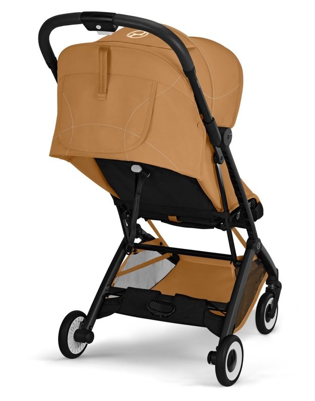 Cybex Orfeo vežimėlis BLK Cinnamon Yellow, geltonas