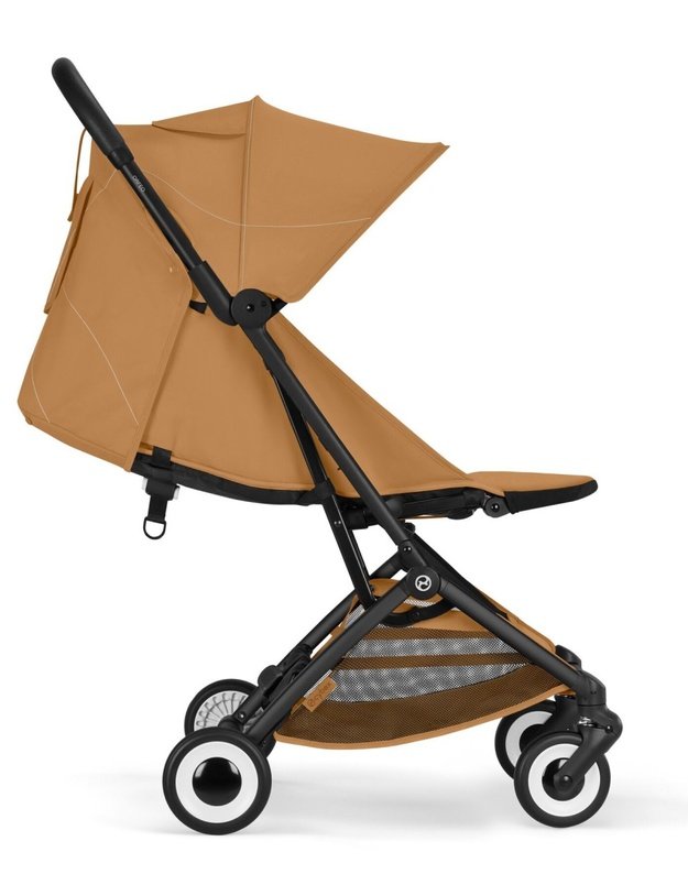 Cybex Orfeo vežimėlis BLK Cinnamon Yellow, geltonas
