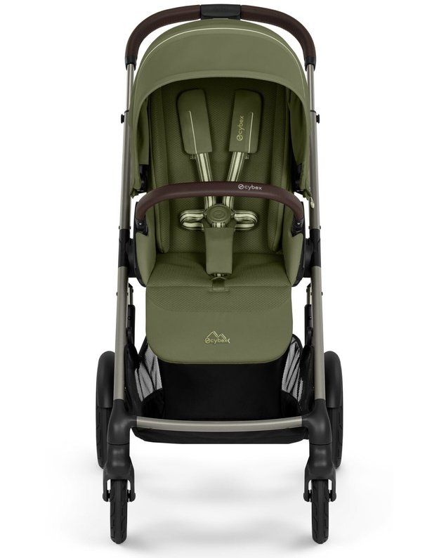 Cybex 2in1 vežimėlio komplektas Talos S LUX V2 TPE Moss Green, žalias