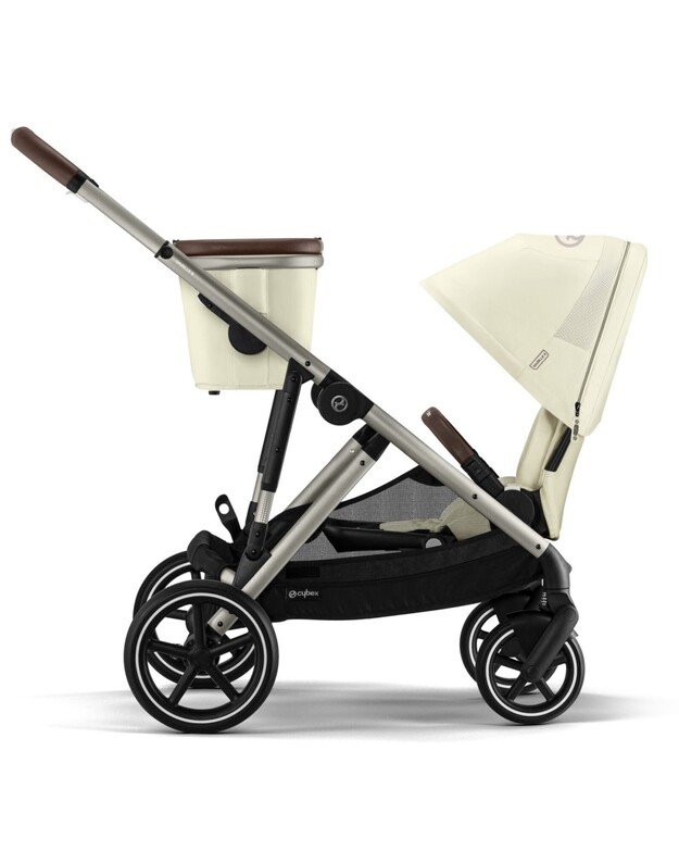 Vežimėlis Cybex Gazelle S TPE Seashell Beige, smėlio spalvos