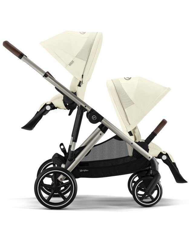 Vežimėlis Cybex Gazelle S TPE Seashell Beige, smėlio spalvos