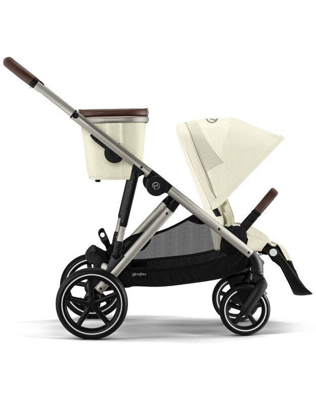 Vežimėlis Cybex Gazelle S TPE Seashell Beige, smėlio spalvos