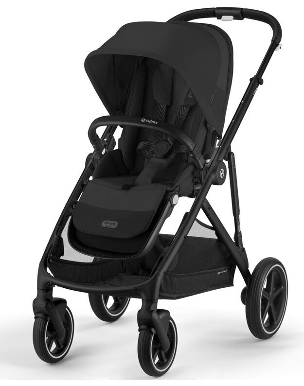 Vežimėlis Cybex Gazelle S BLK Moon Black, juodas