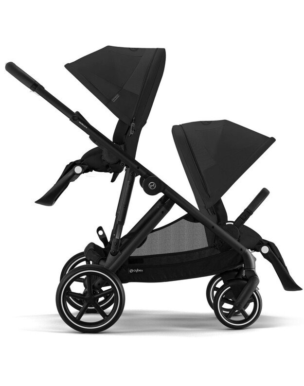 Vežimėlis Cybex Gazelle S BLK Moon Black, juodas