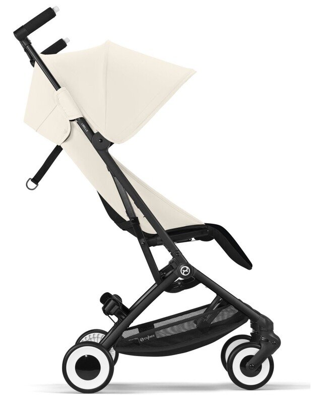 Cybex vežimėlis Libelle BLK Canvas White, baltas