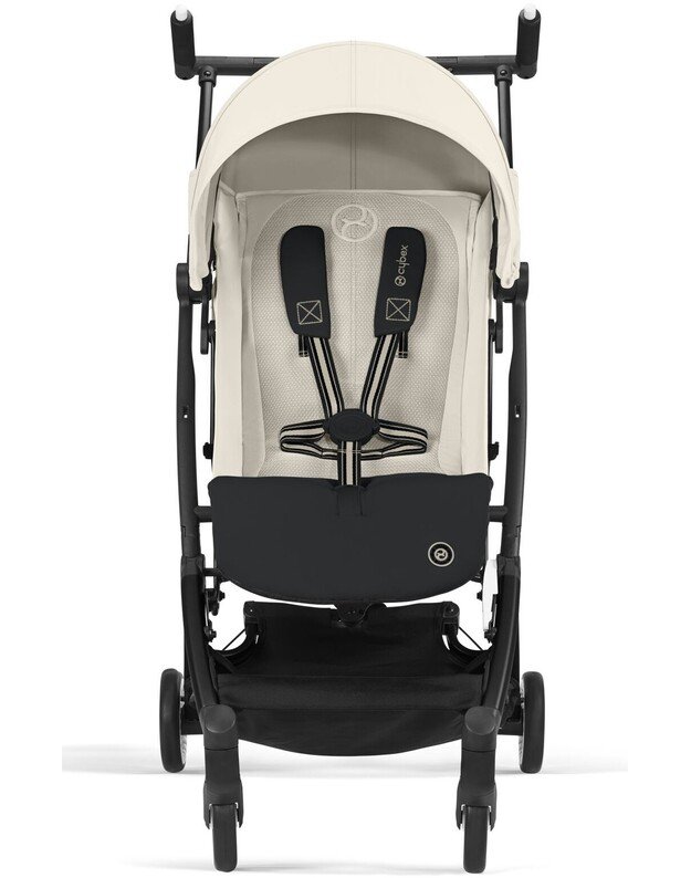 Cybex vežimėlis Libelle BLK Canvas White, baltas