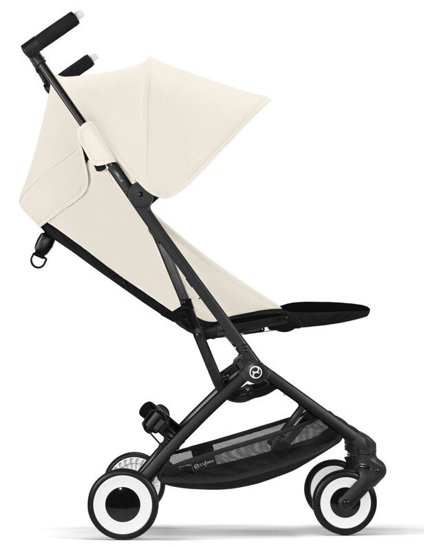 Cybex vežimėlis Libelle BLK Canvas White, baltas