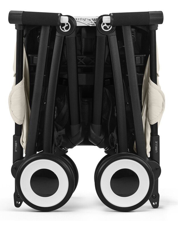 Cybex vežimėlis Libelle BLK Canvas White, baltas