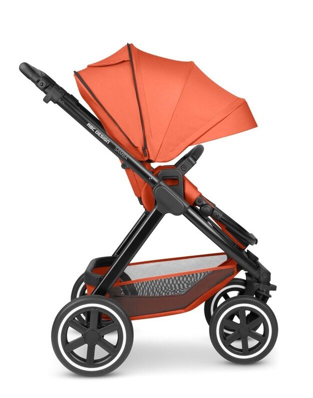 Vežimėlis ABC Design Samba Carrot, oranžinis