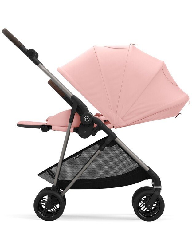 Vežimėlis Cybex Melio (2024) Candy Pink, rausvas