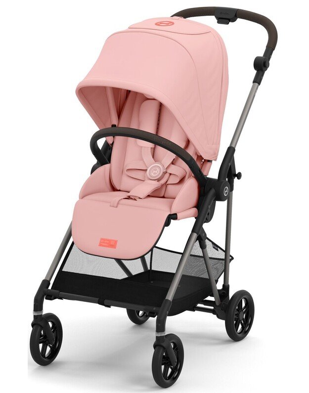 Vežimėlis Cybex Melio (2024) Candy Pink, rausvas