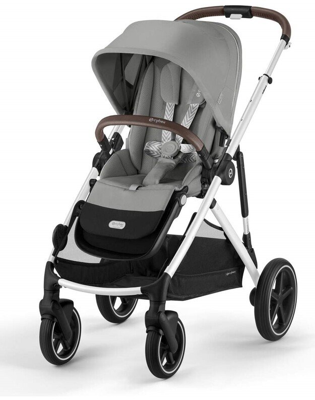 Cybex vežimėlis Gazelle S SLV Stone Grey, pilkas